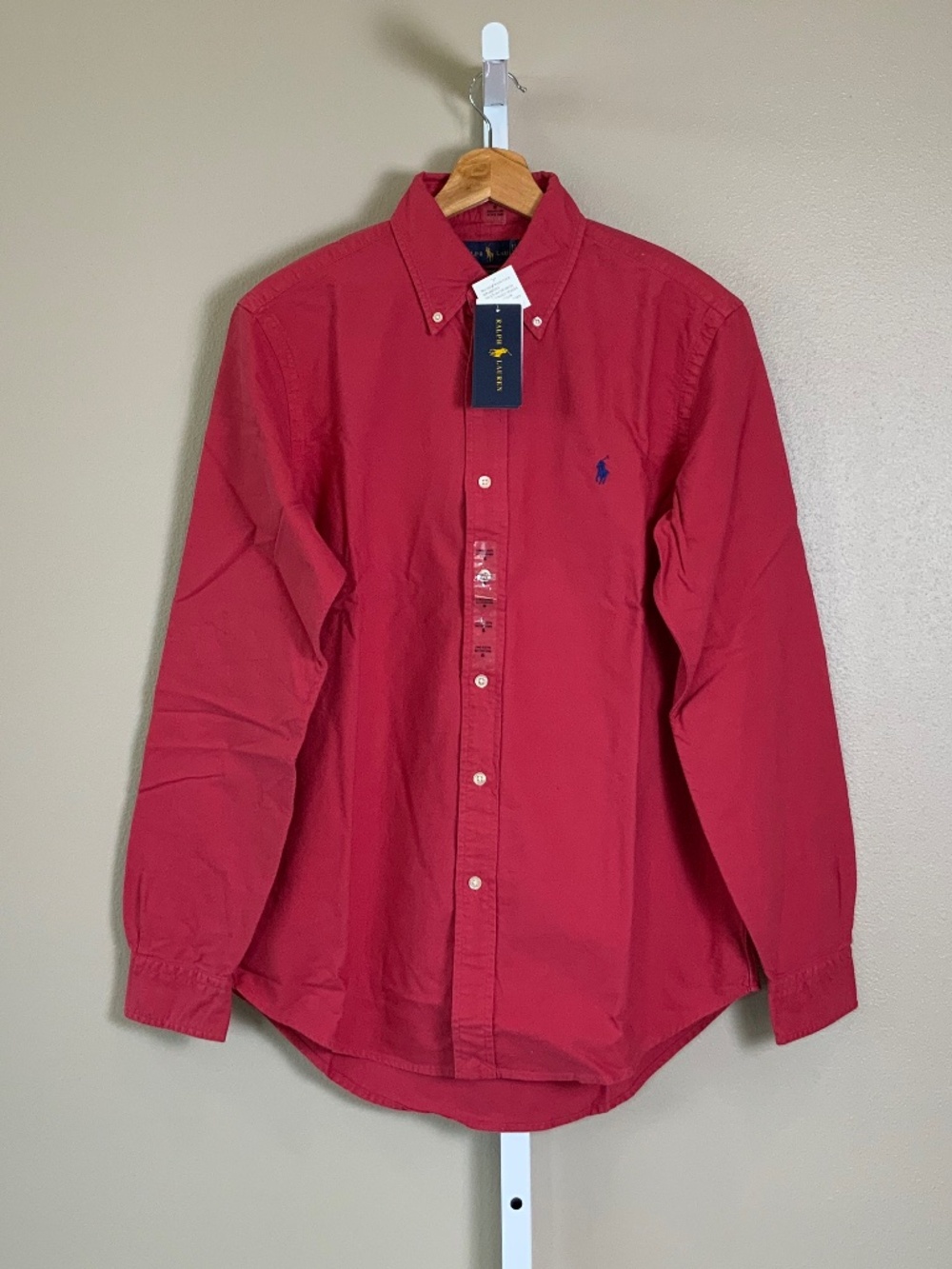 Polo Ralph Lauren Classic Fit Garment-Dyed Button Down Oxford Shirt
